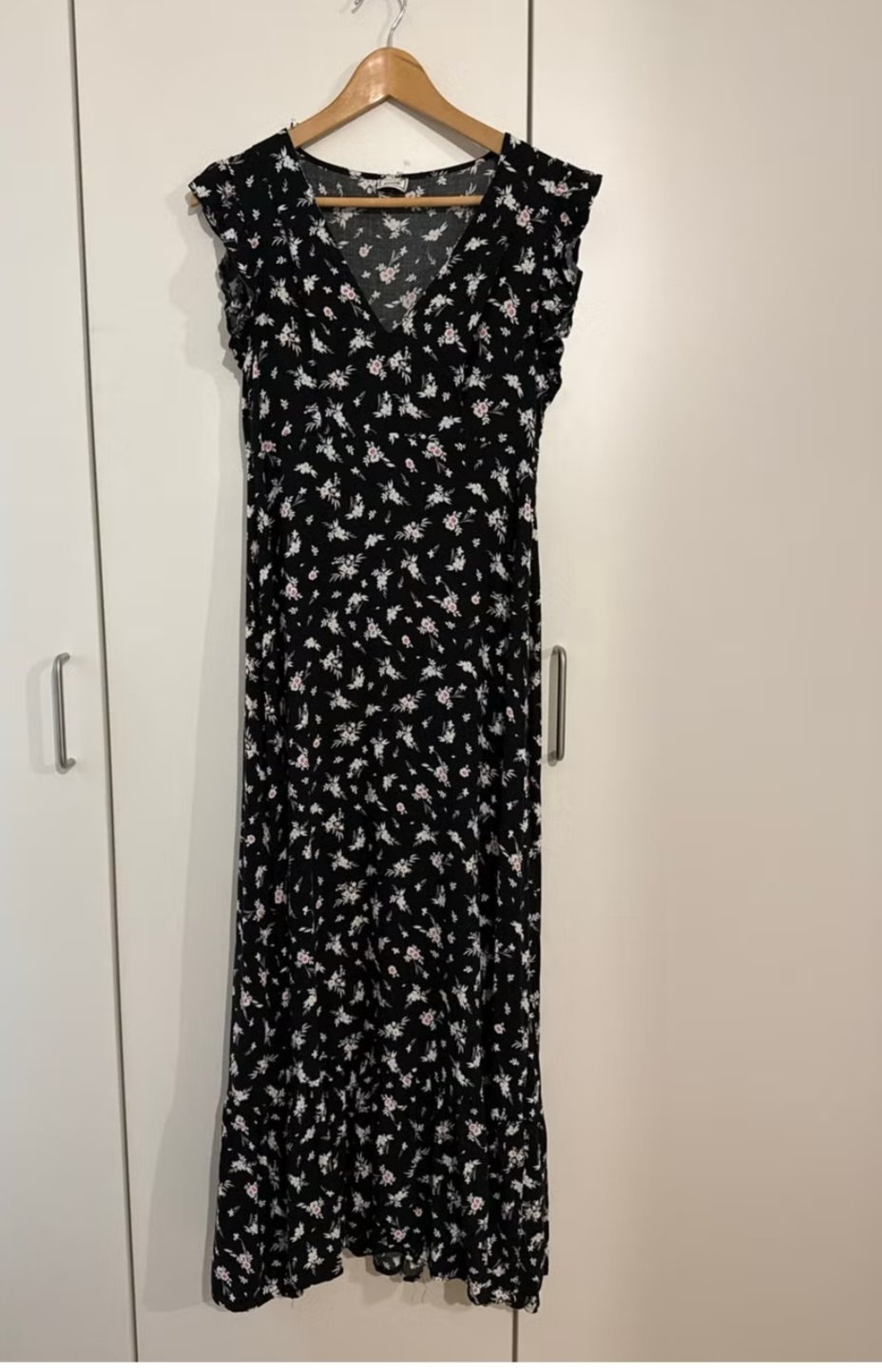 Robe noire fleurie Pimkie 