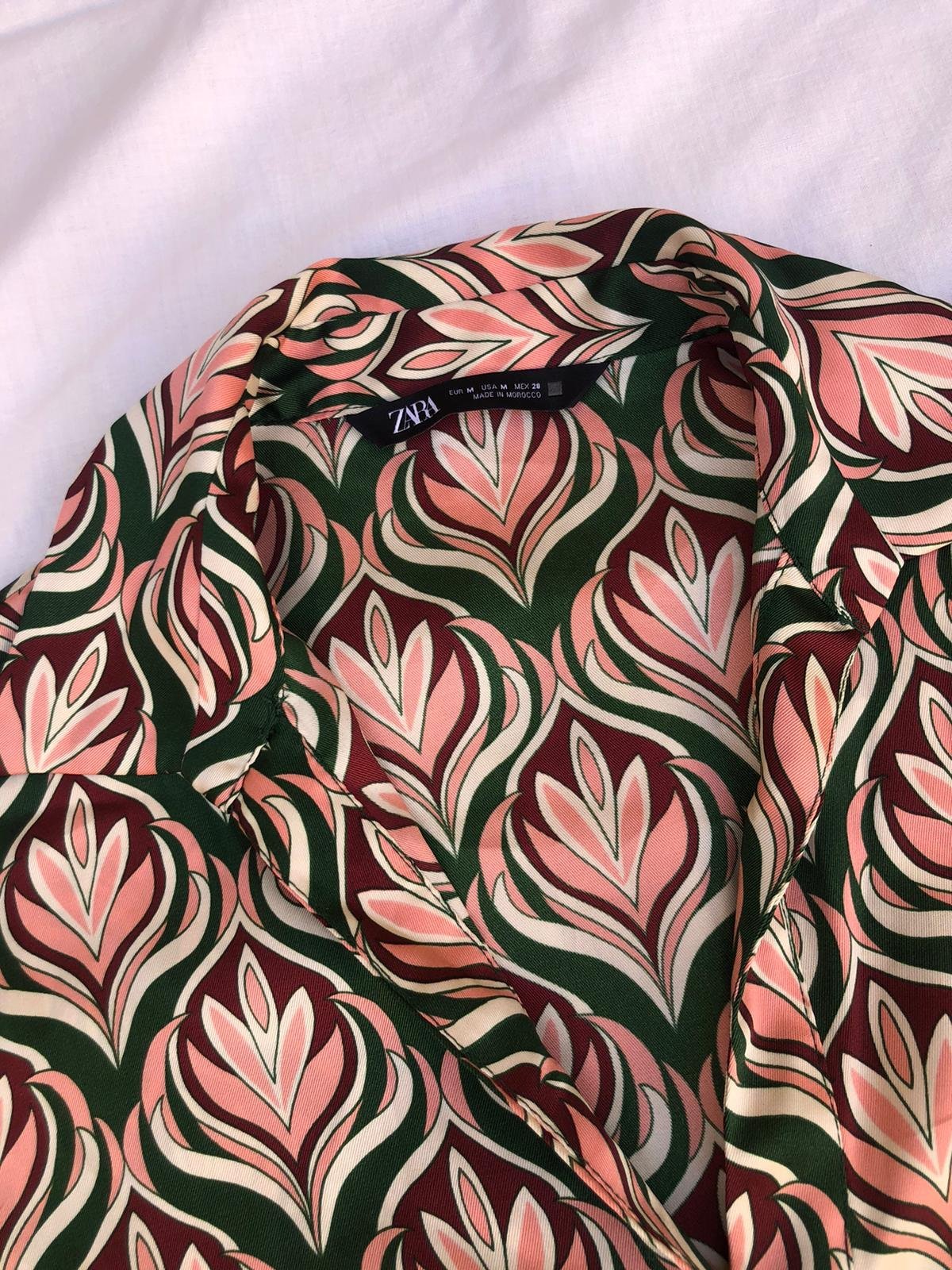 Chemise Zara satin 