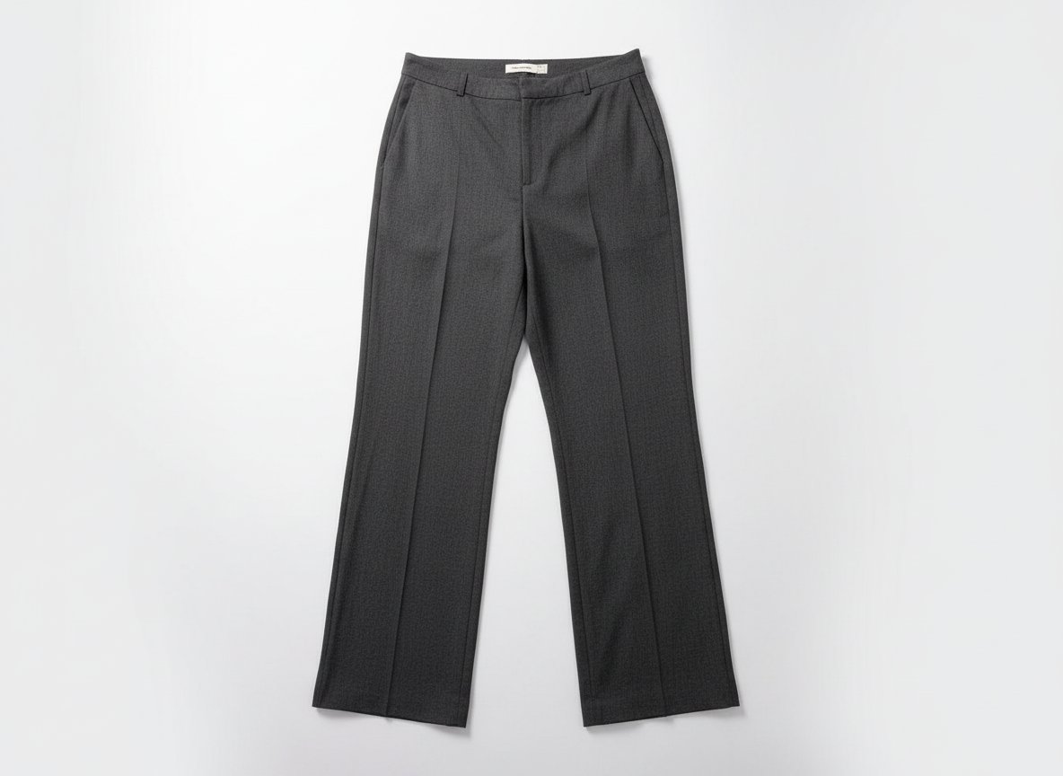 Pantalon gris charbon pull& Bear 