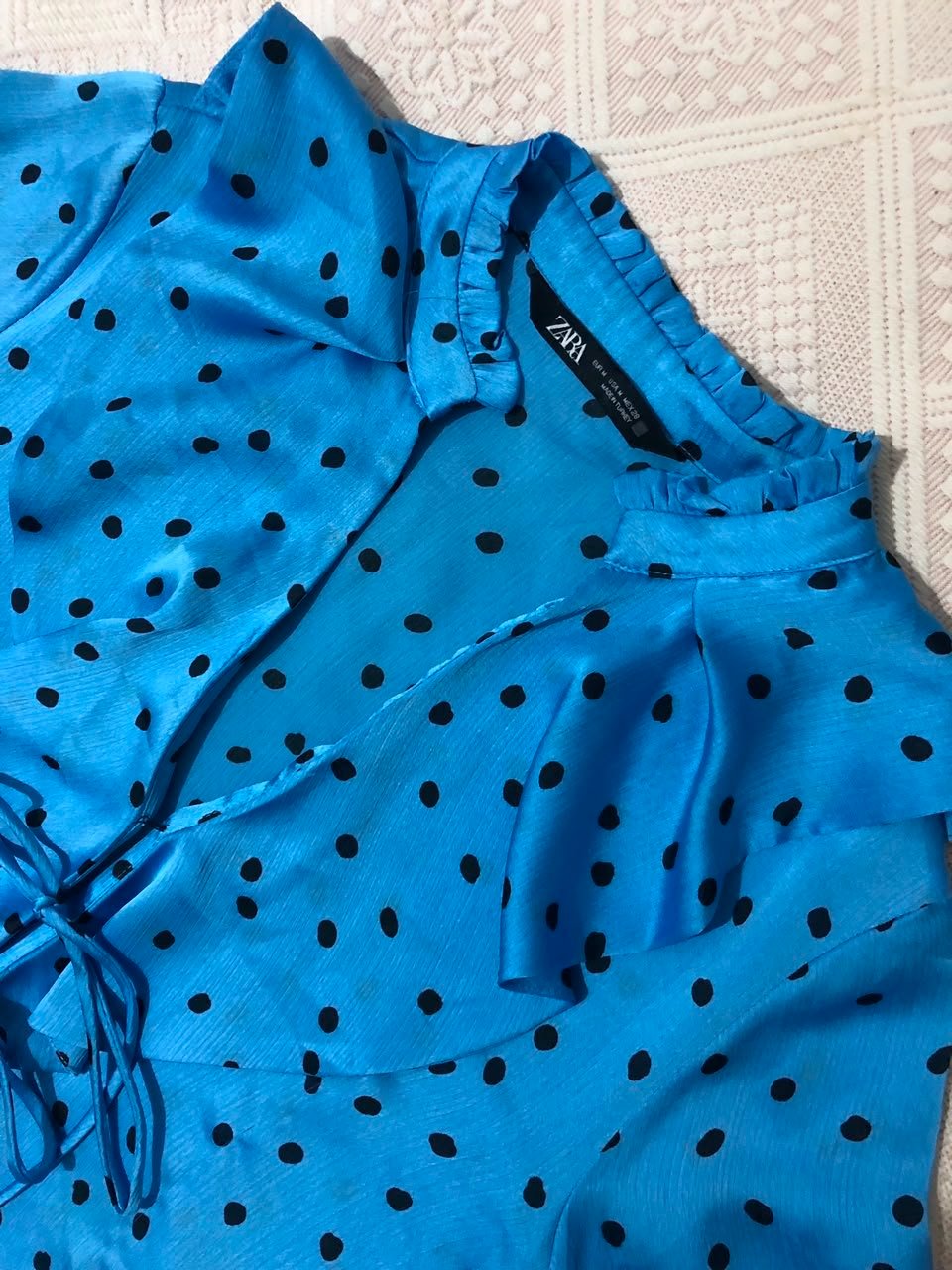 Chemise zara polka dots 