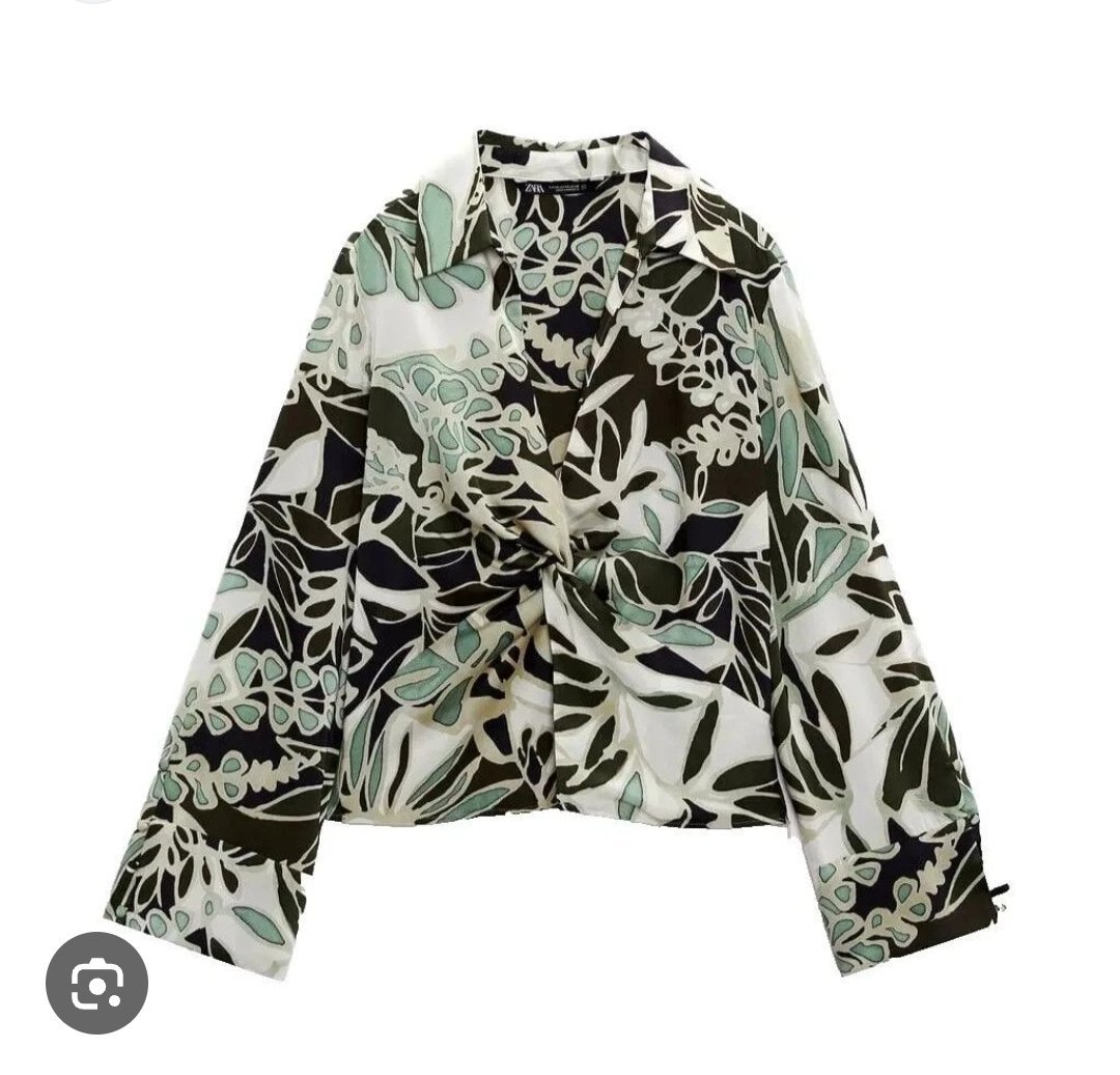 Chemise satin zara