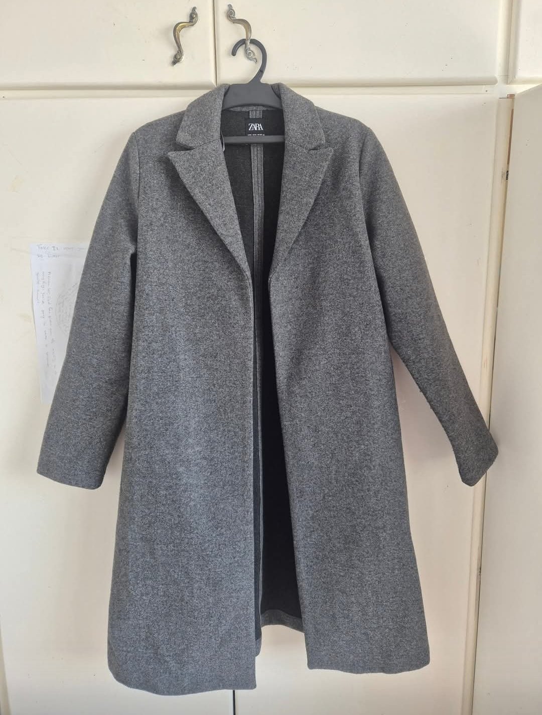 Manteau légère zara gris 