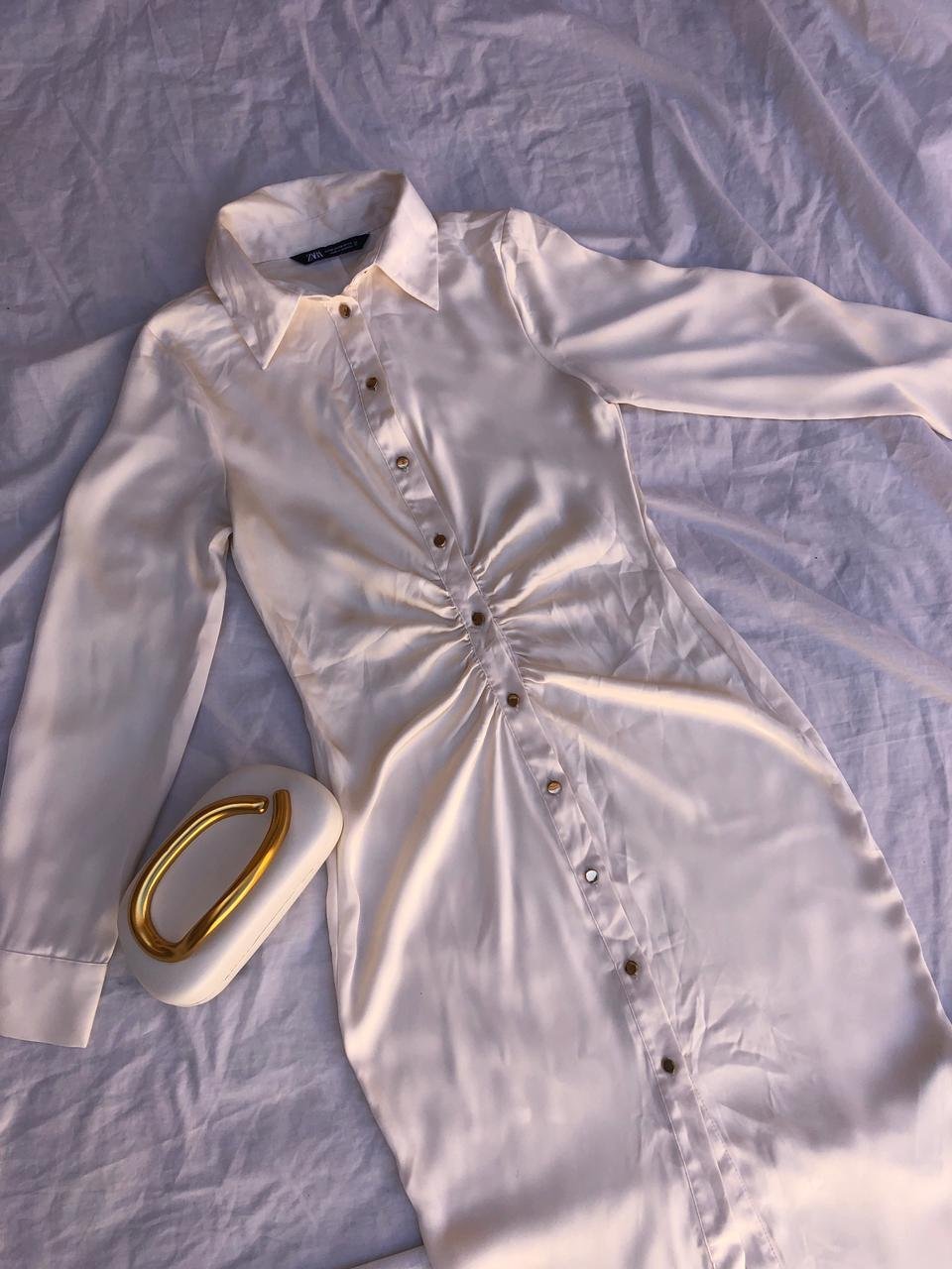 Robe zara satiné 