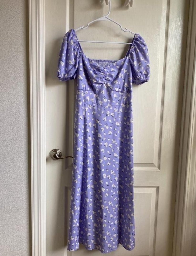 Robe violet Lila 