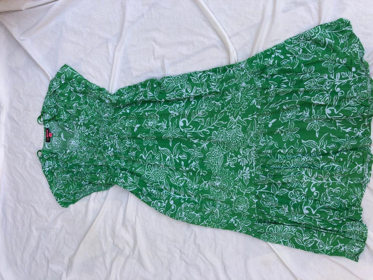 Robe verte grande taille 