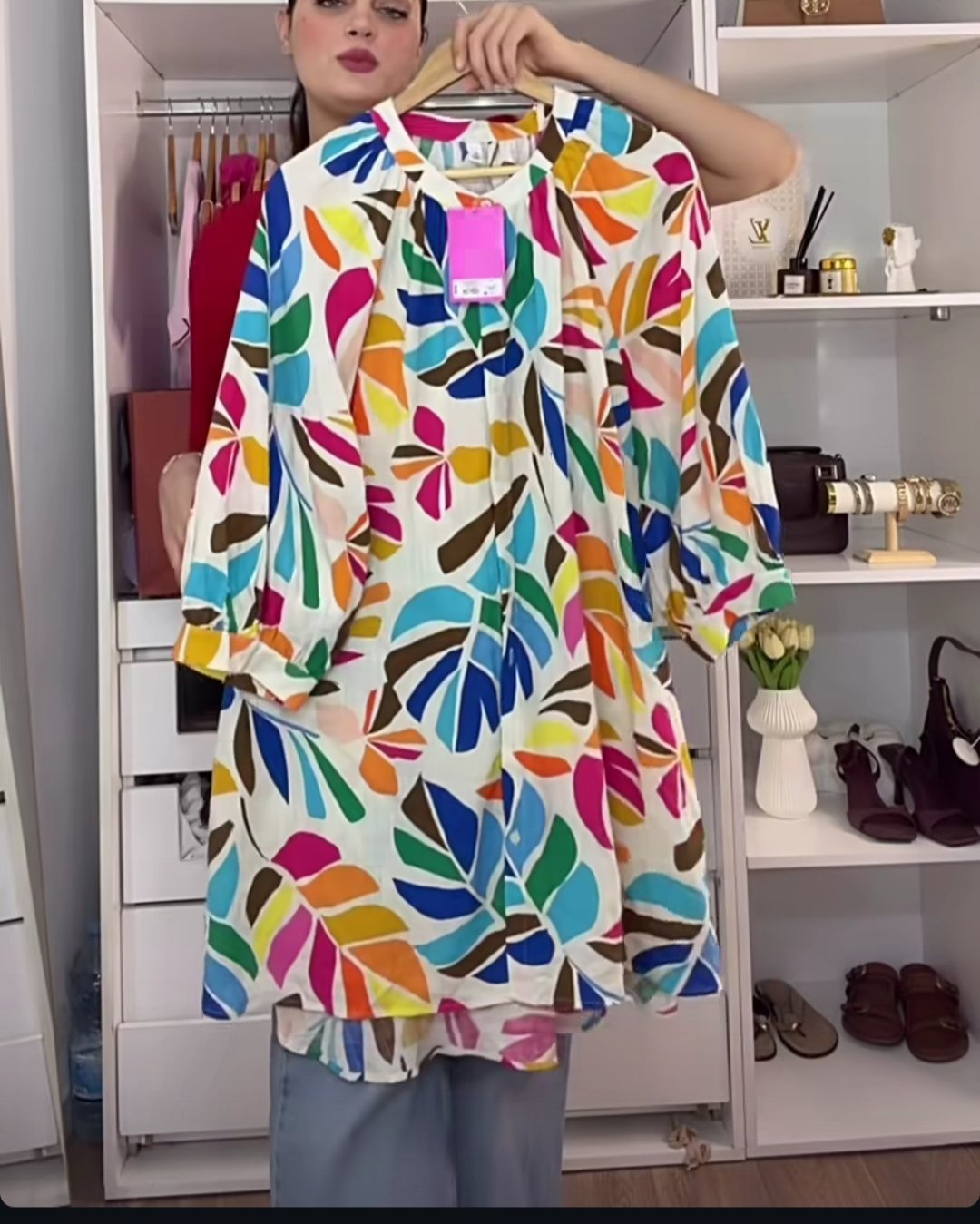 Robe chemise en lin 
