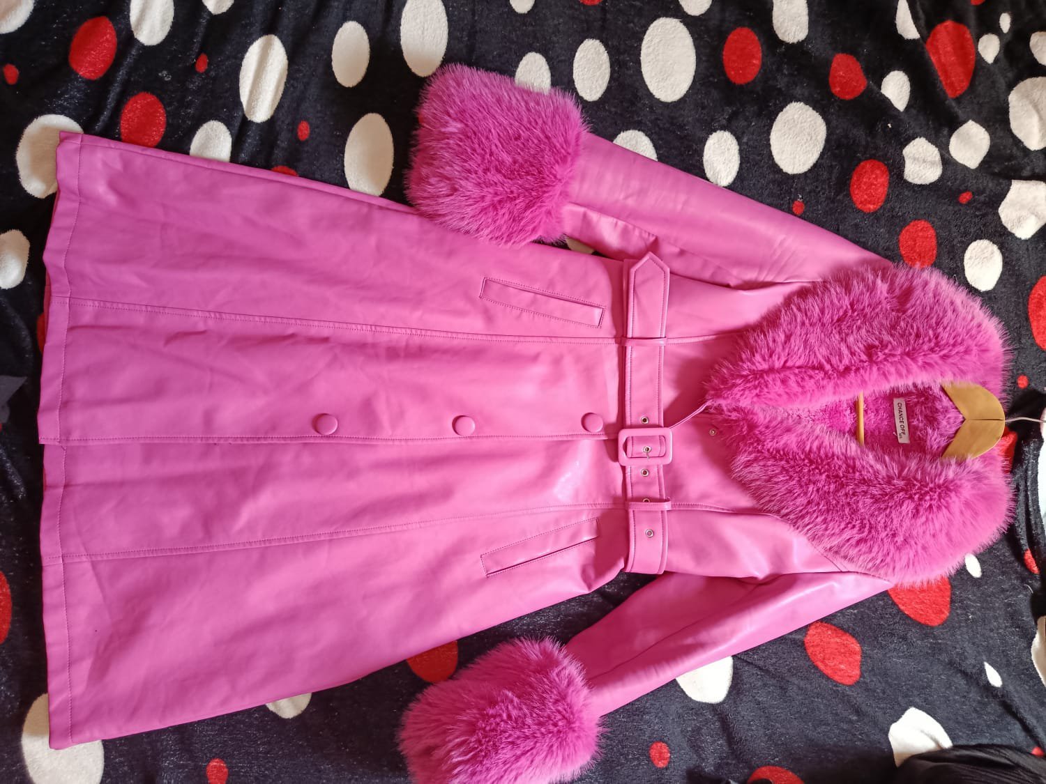 ✨À VENDRE : manteau chic similicuir ✨
