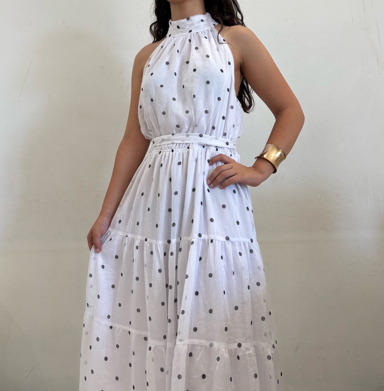 Robe polka dots taille M L
