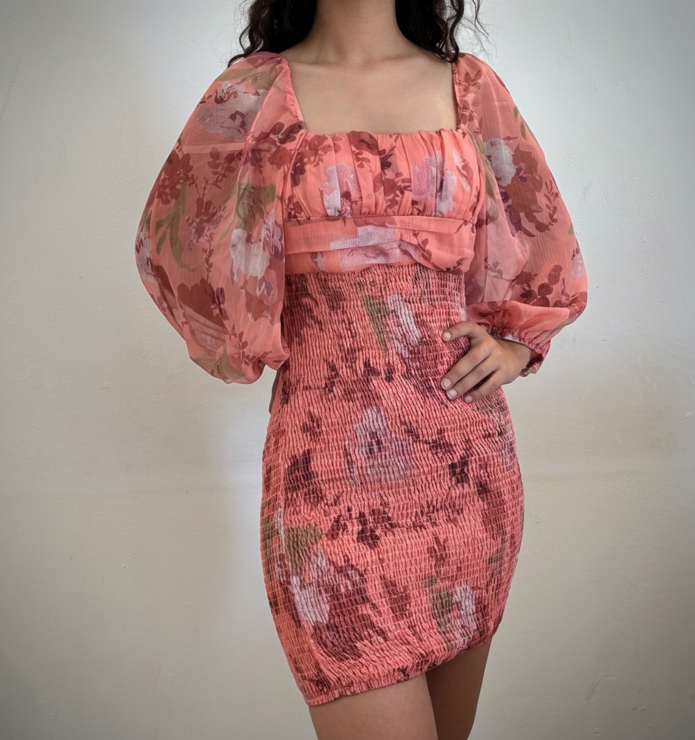 Robe rose taille XS/S