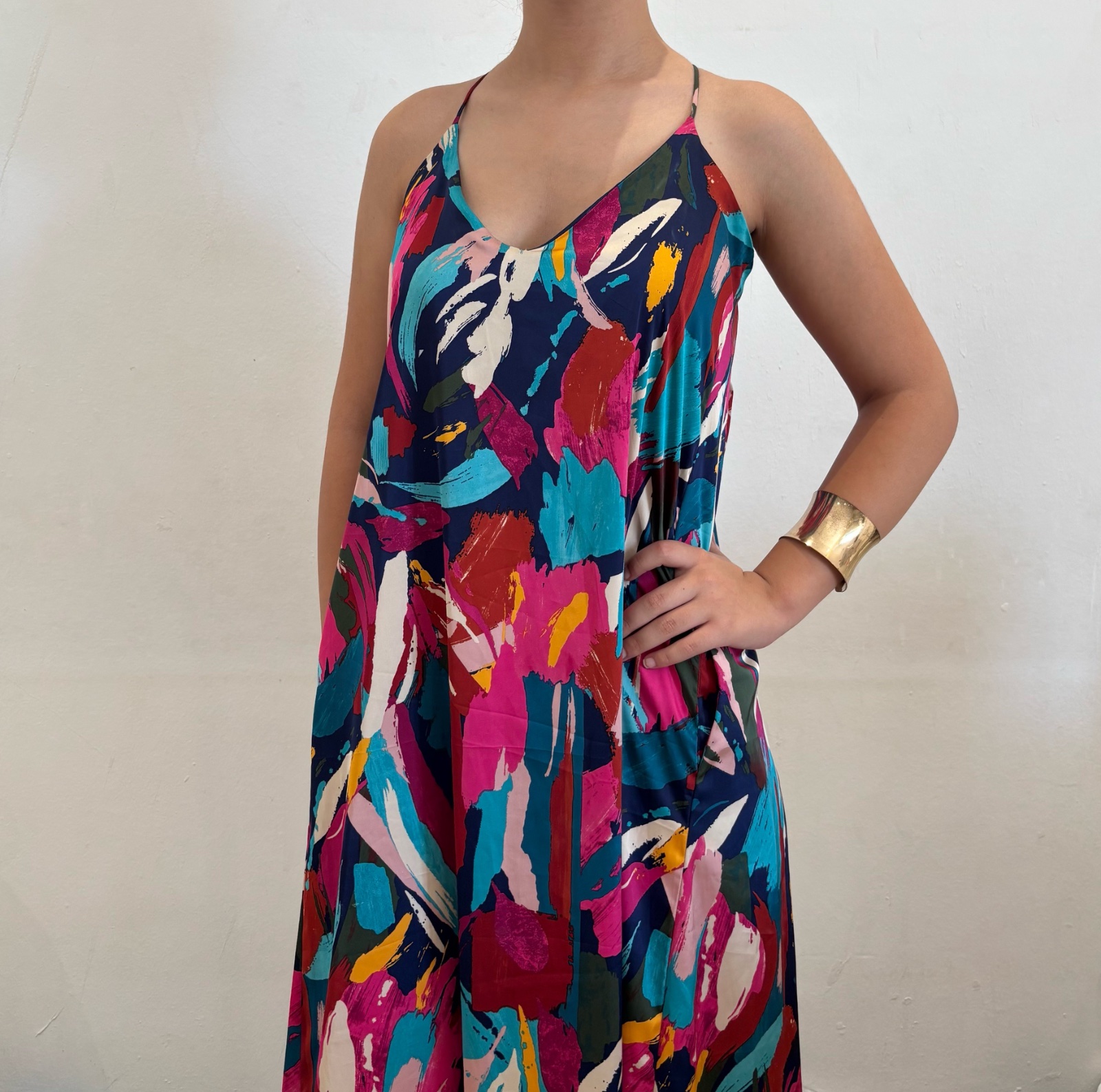 Robe longue taille s/m