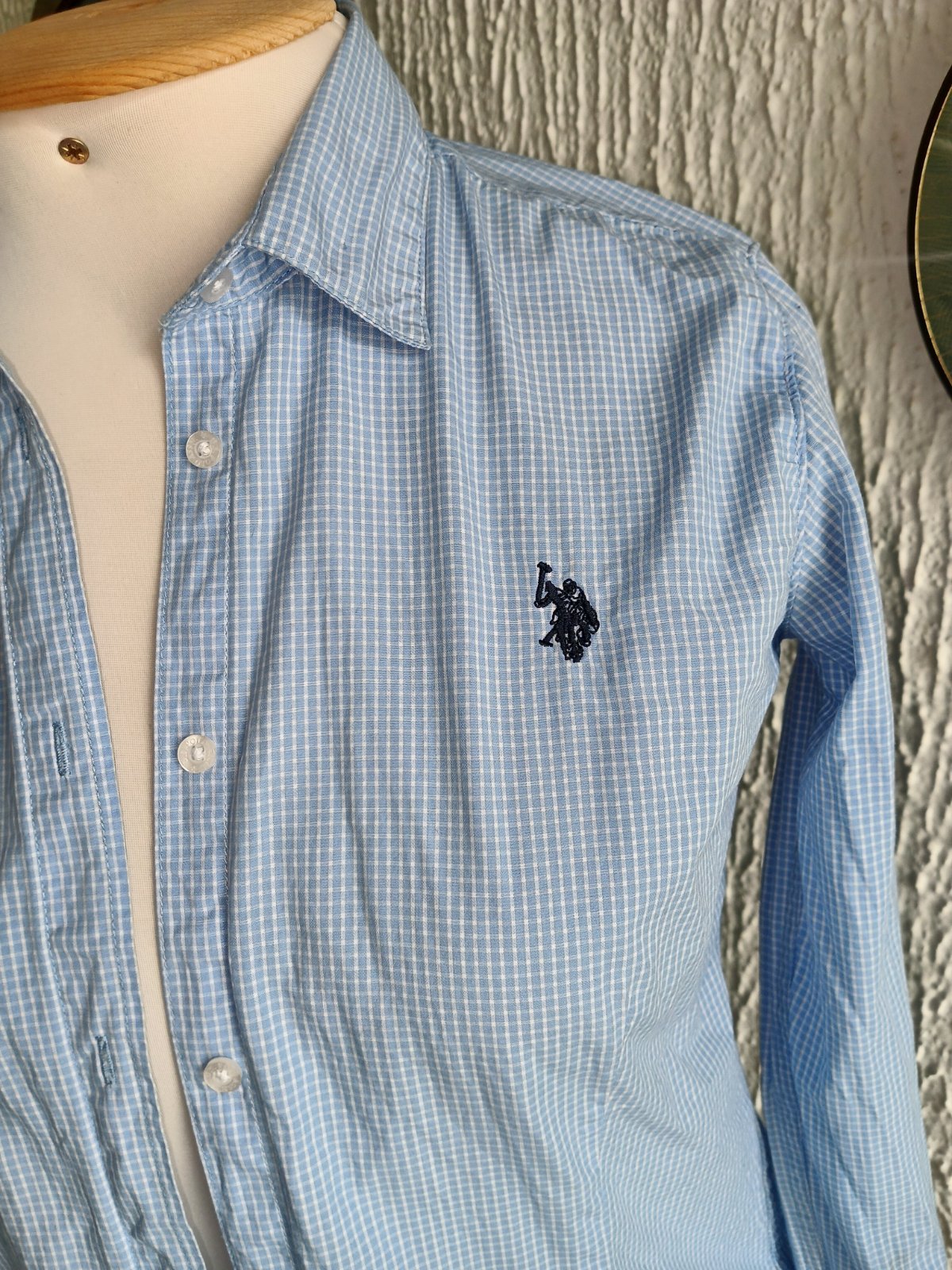 Chemise Ralph Lauren à carreaux Authentique 100% cotton
