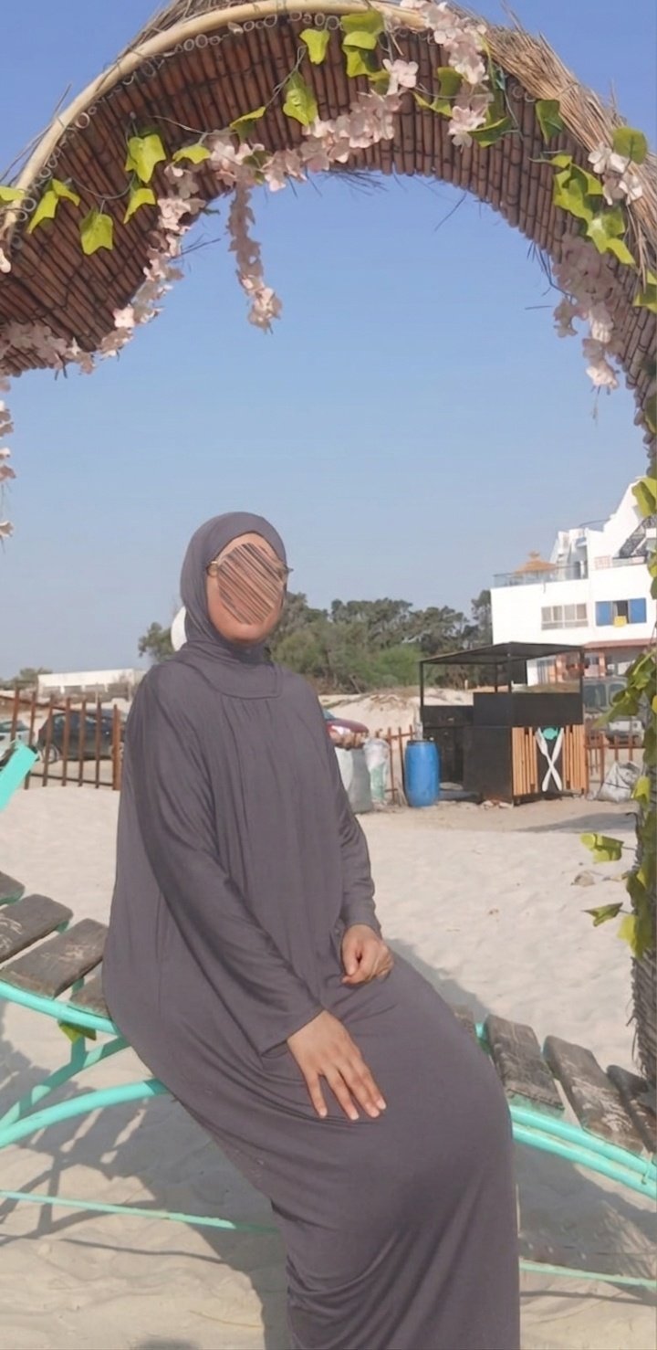Burkini femme voilée taille standard 3 pièces