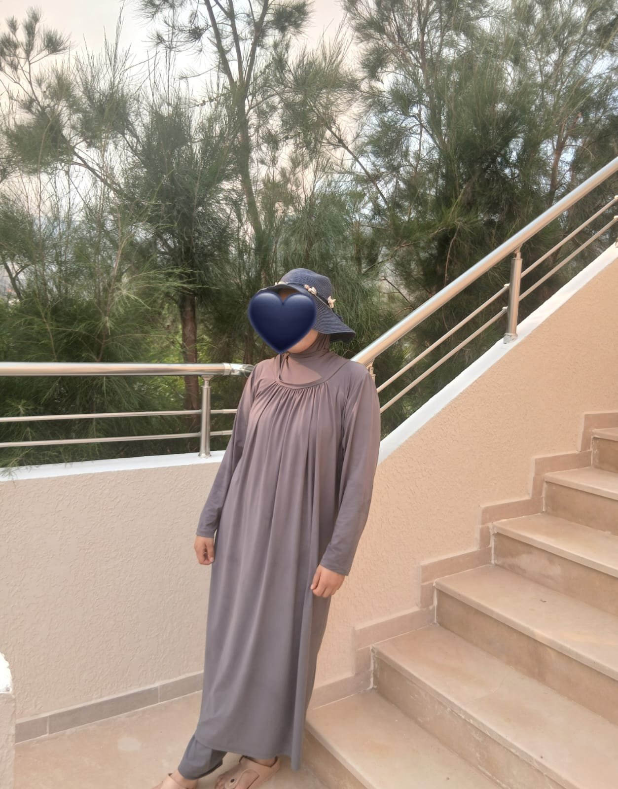 Burkini femme voilée taille standard 