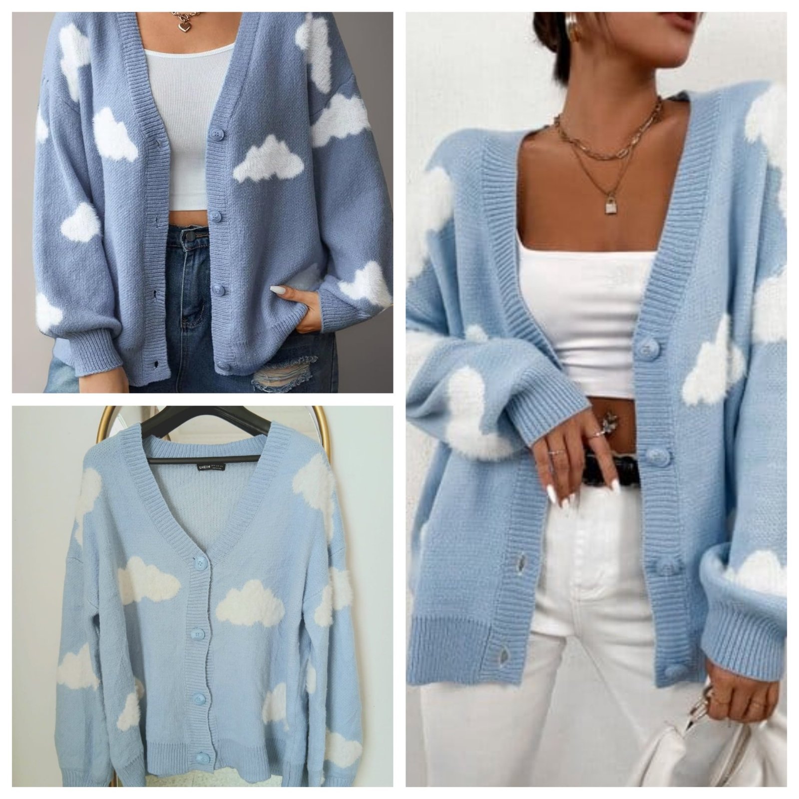 Cardigan over size 