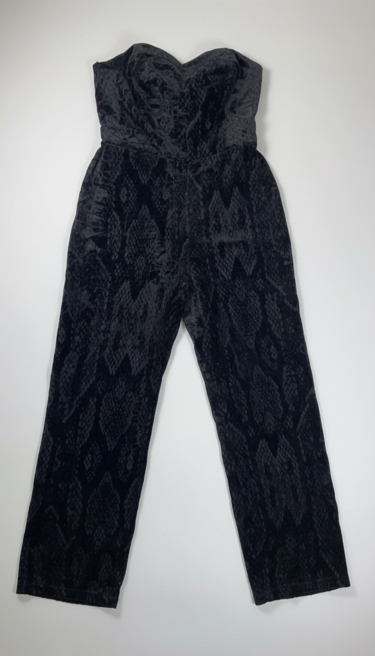 Combi noir velours 