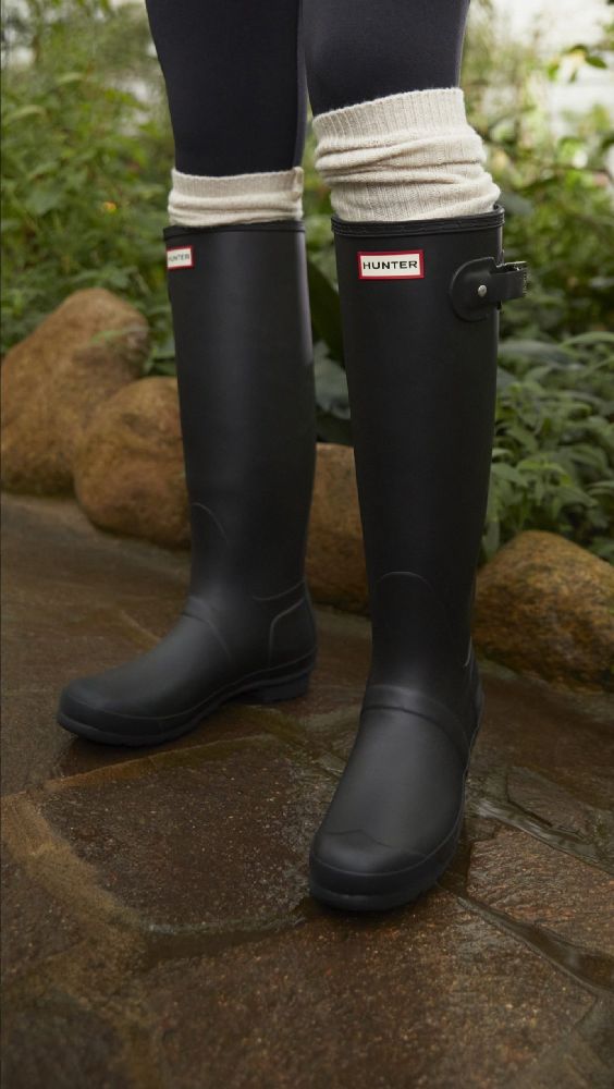 Bottes de pluie de la marque Hunter 