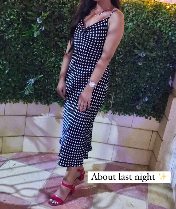 Robe polka dots