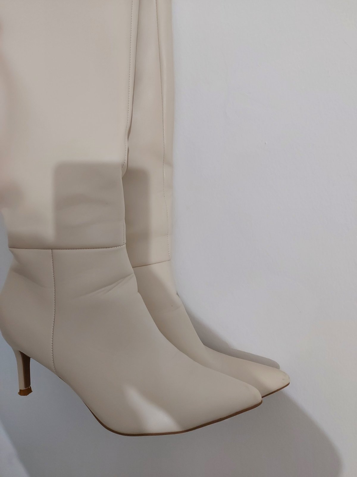 Bottes ...Blanc cassé 