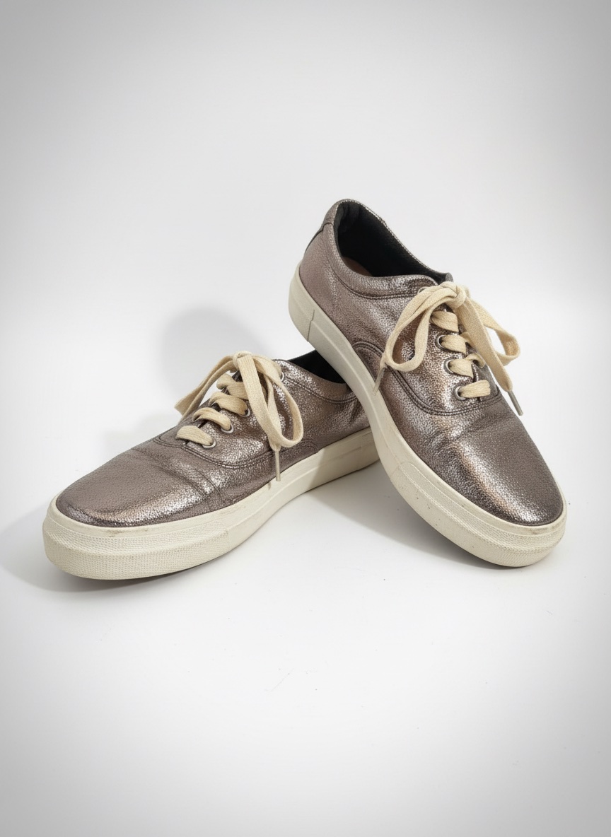 Chaussures argenté 38