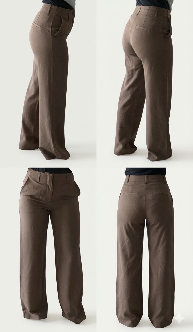 Pantalon stradivarius marron taille S 