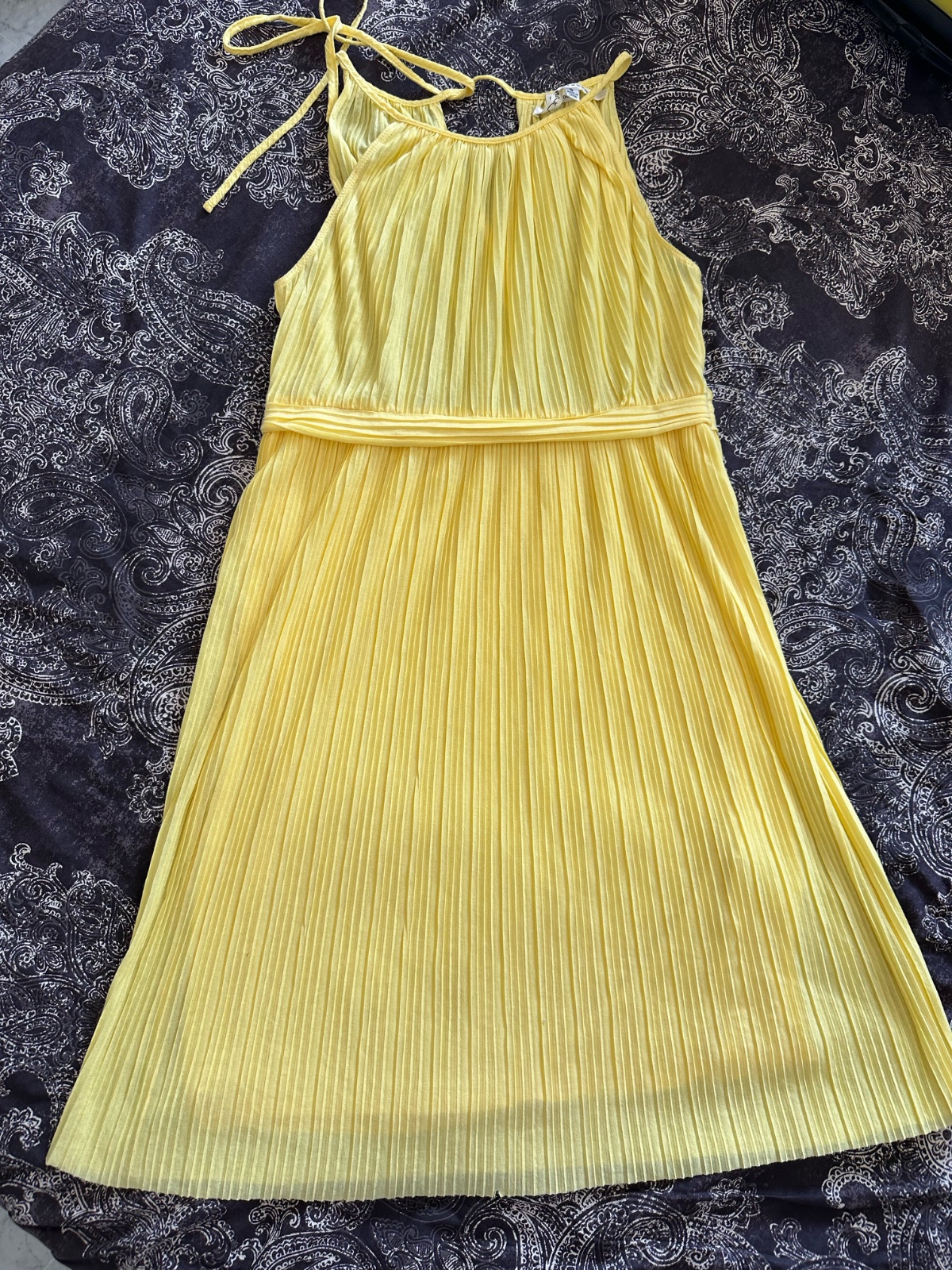 Robe jaune taille S 