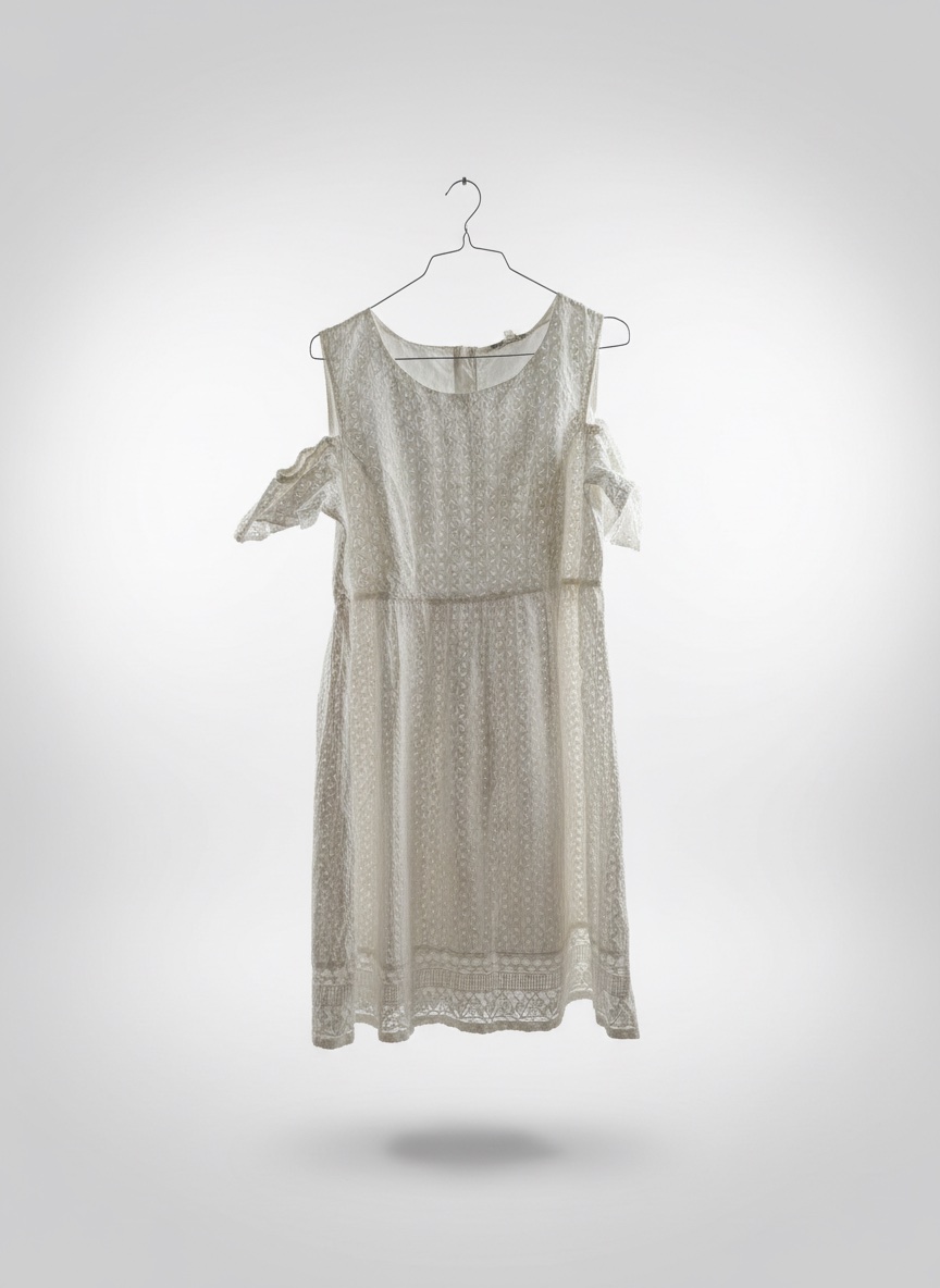 Robe broderie blanche