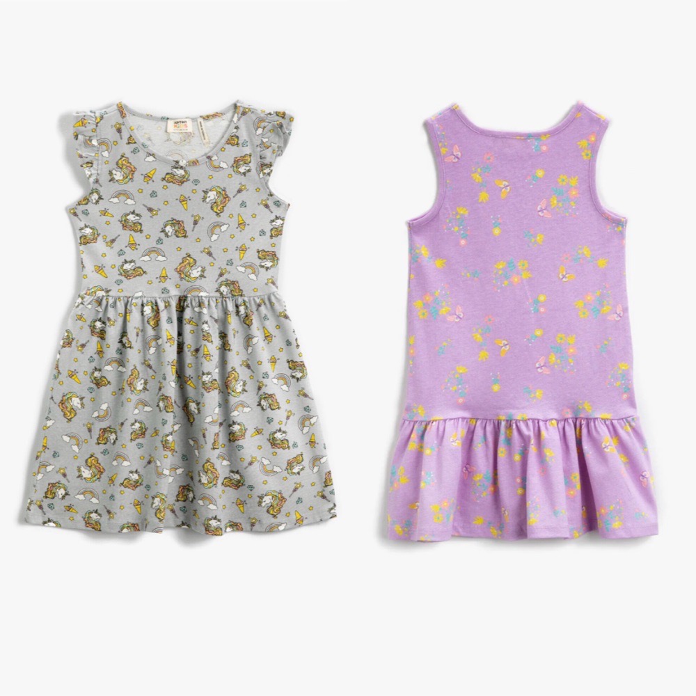 Lot de 2 robes Koton – 7/8 ans – Excellent état