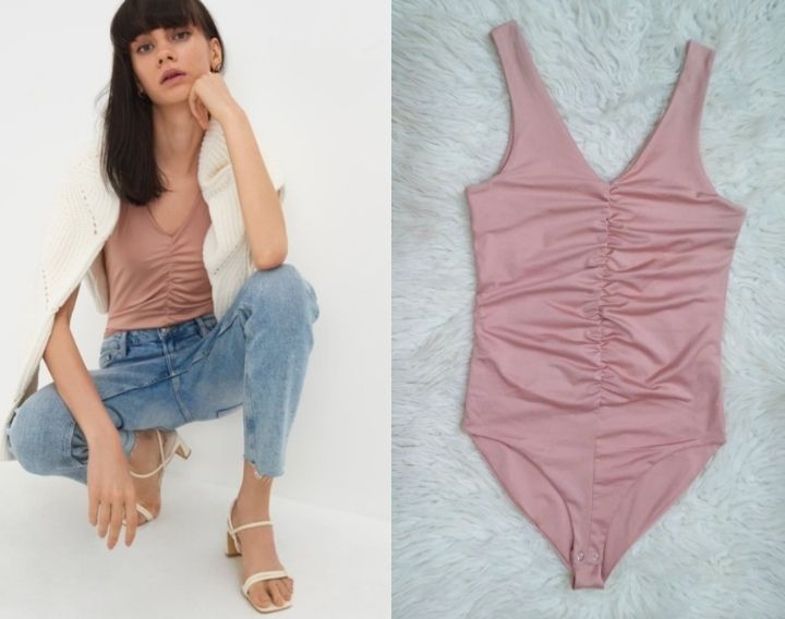 T-shirt nude rosé taille 36 🩷