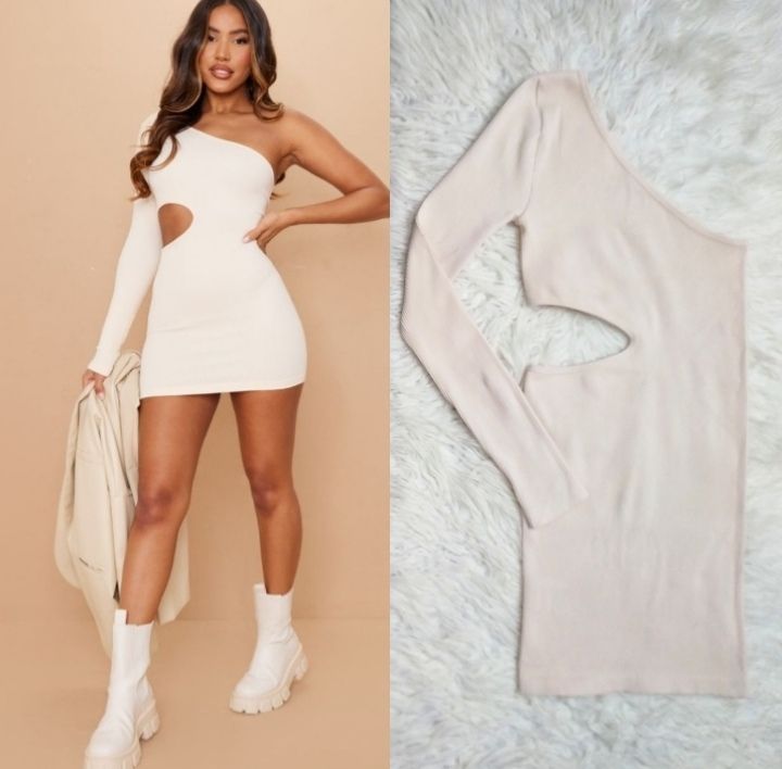Robe beige taille 36 