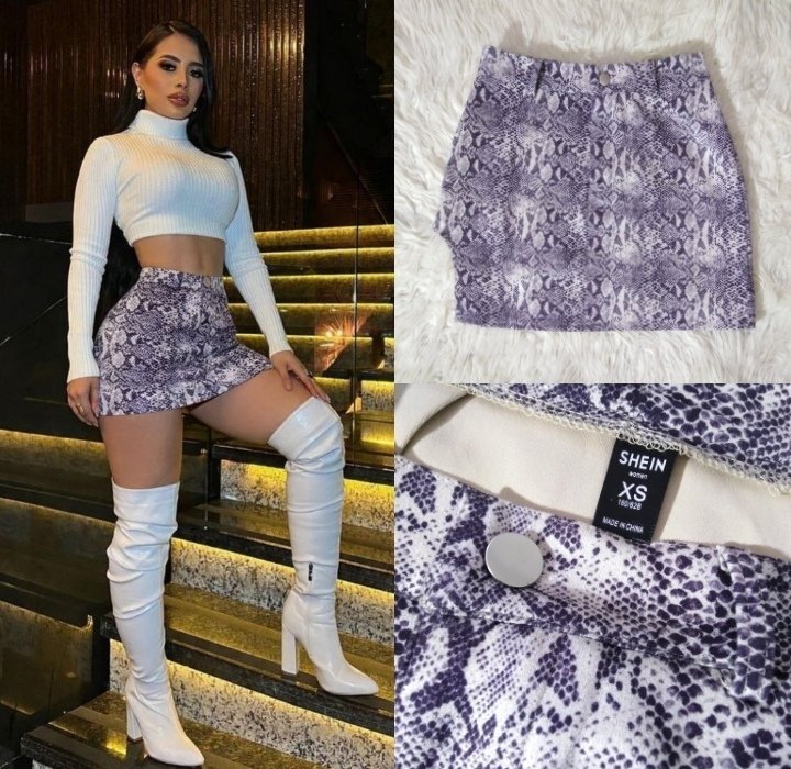  jupe shein taille xs 