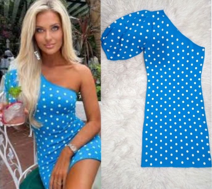 Robe lin bleu taille 36🩵🤍