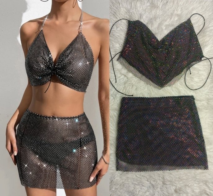 Top & jupe paillette taille 34/36 💎 