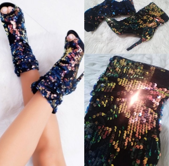 Bottines multicolores taille 36 💥 dabchouchétte mahouch mghaliff mil dé5il 