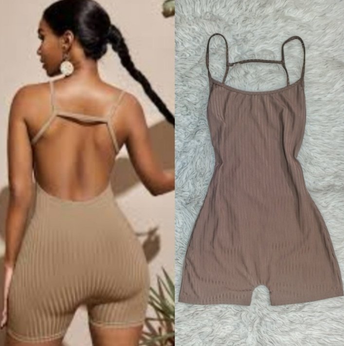 Combinaison chort shein taille 38 en beige💥😍 