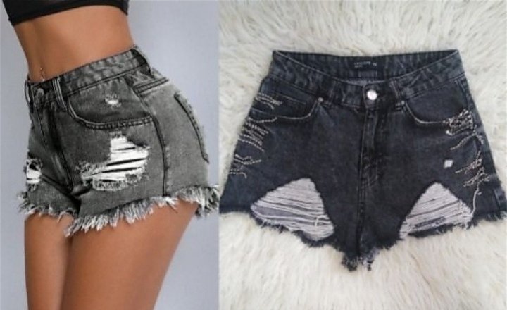 Chort jeans taille xs