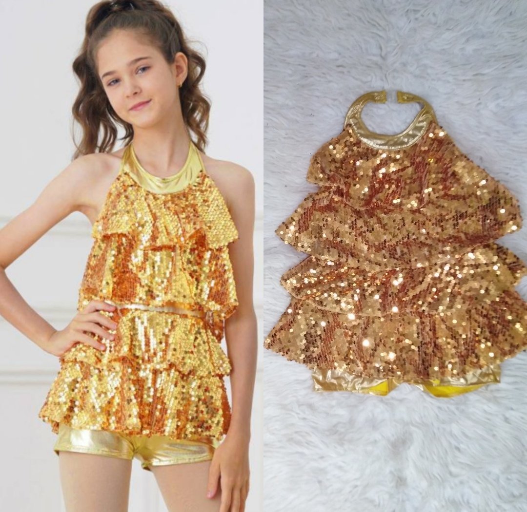 Combinaison short pour enfant en dorè