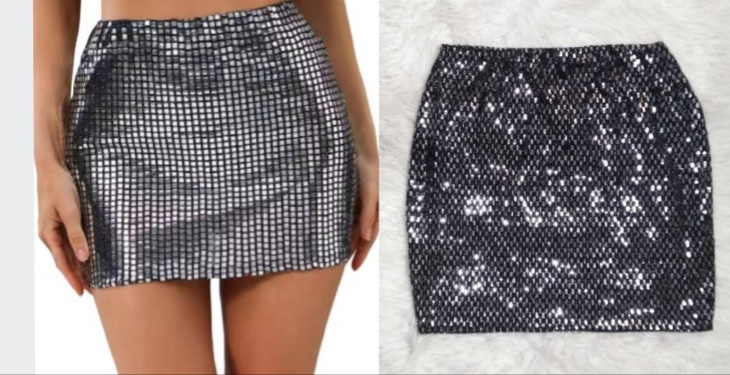 Jupe noir soirée taille 40/42