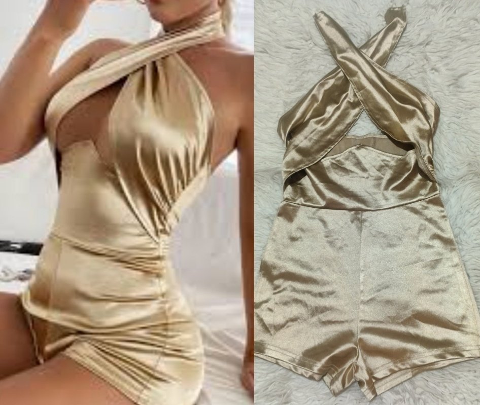 Combinaison short  shein dorè taille 38