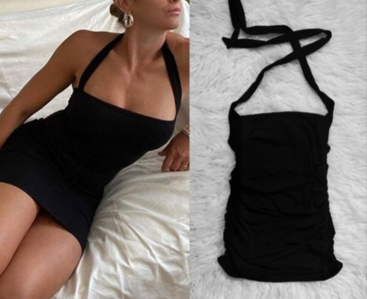 Mini robe noir taille L🖤🖤