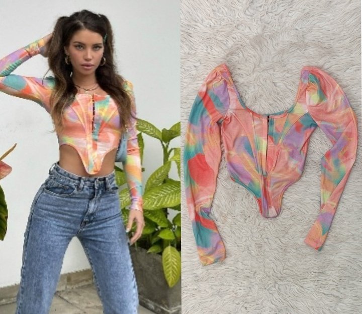 Pull multicolores taille 32