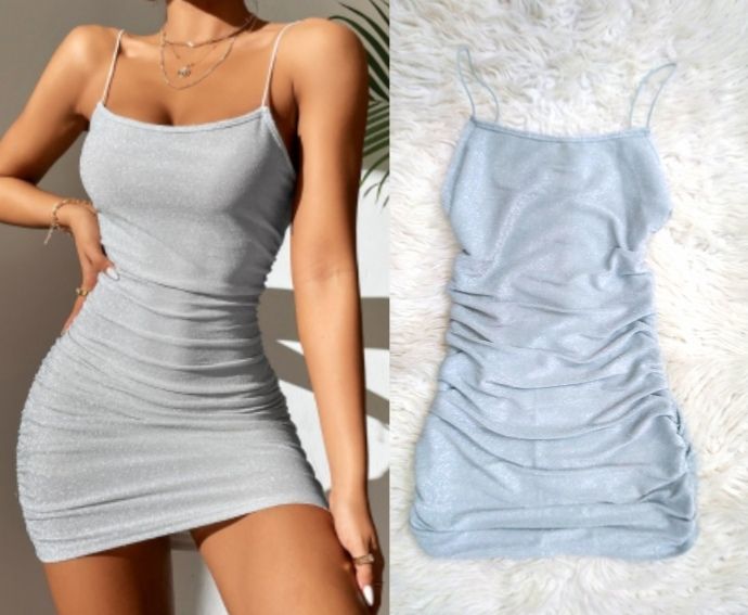 Robe shein taille xs🤍🩵🐾