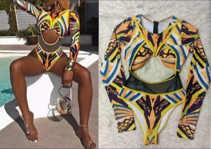 Maillot shein multicolores taille 38 💥 