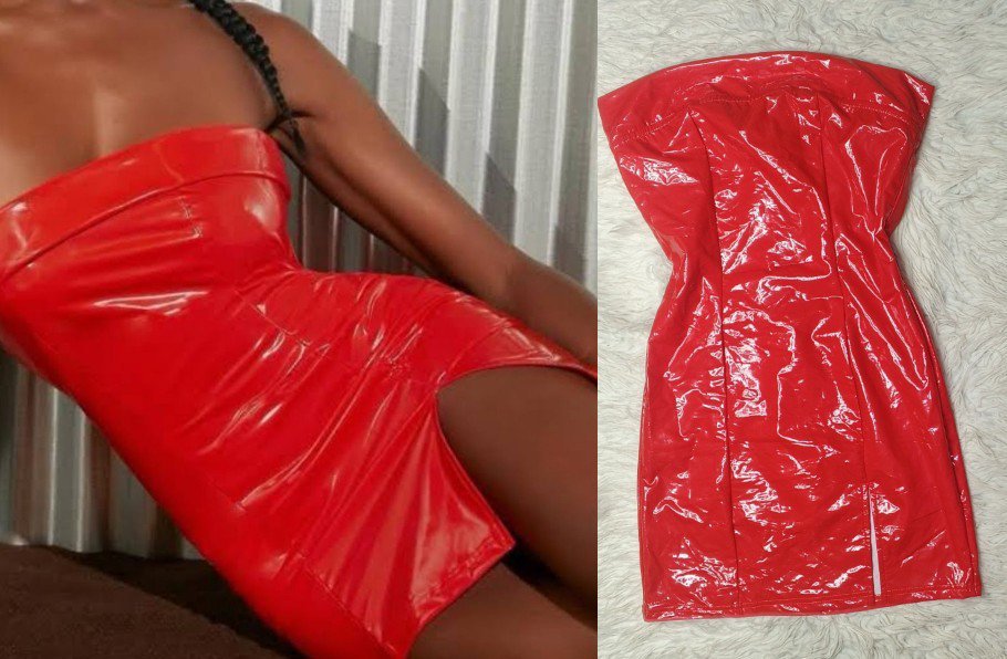 Robe neuf avec étiquette mais taché je laisse des photos