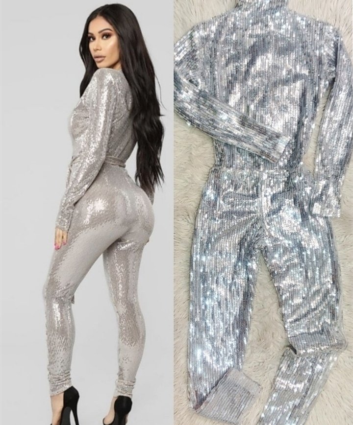 Combinaison argent taille m/l💎 