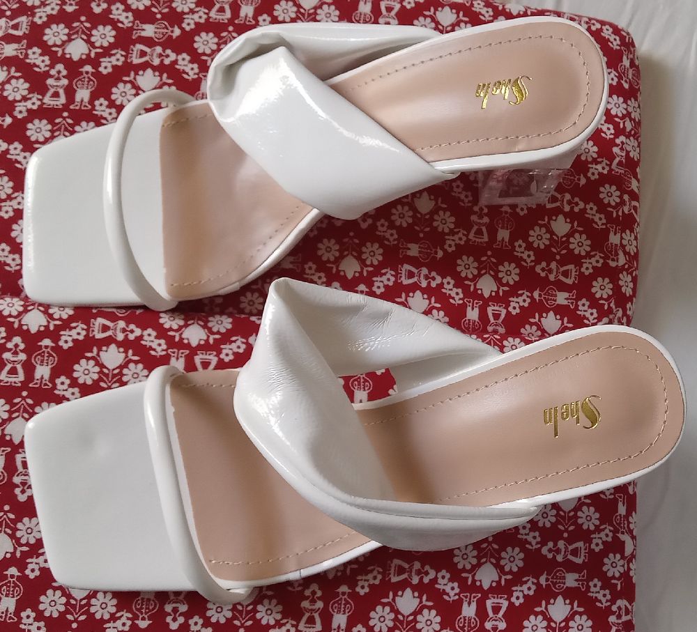 Mules d'été à talons élégant 