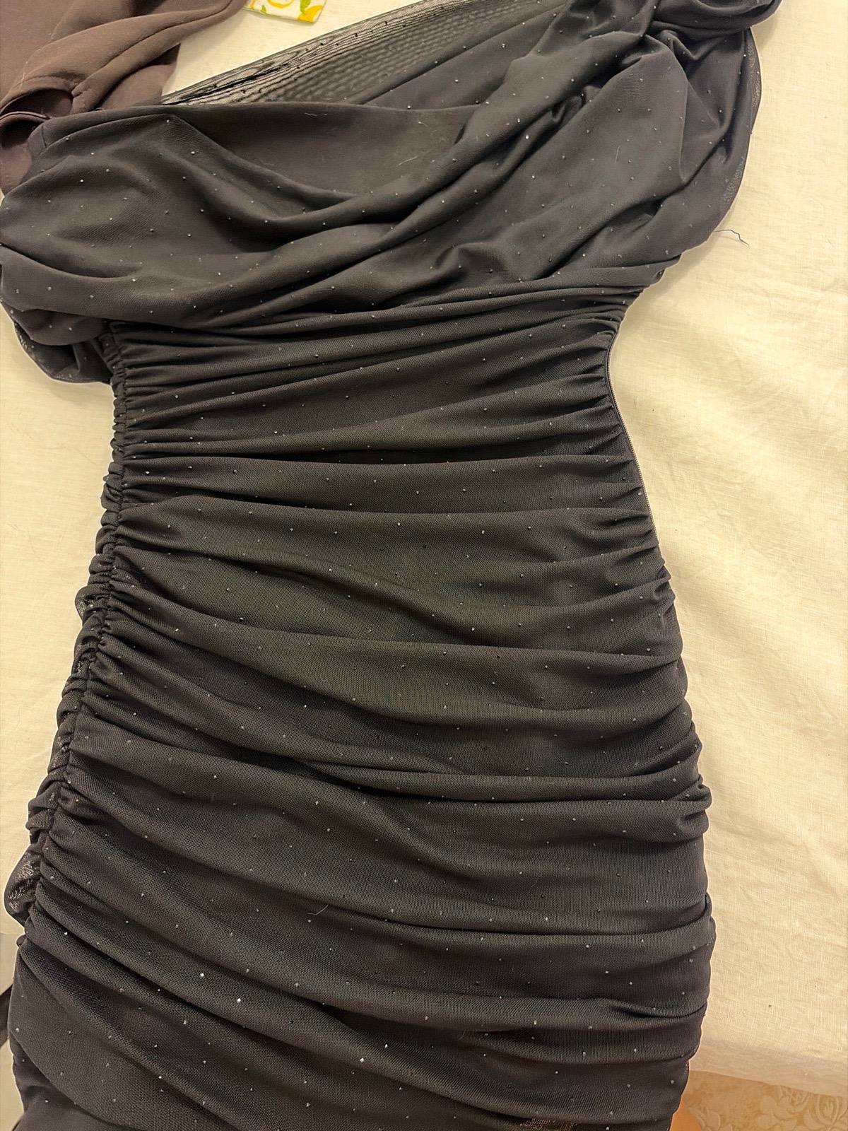 Robe noir zara