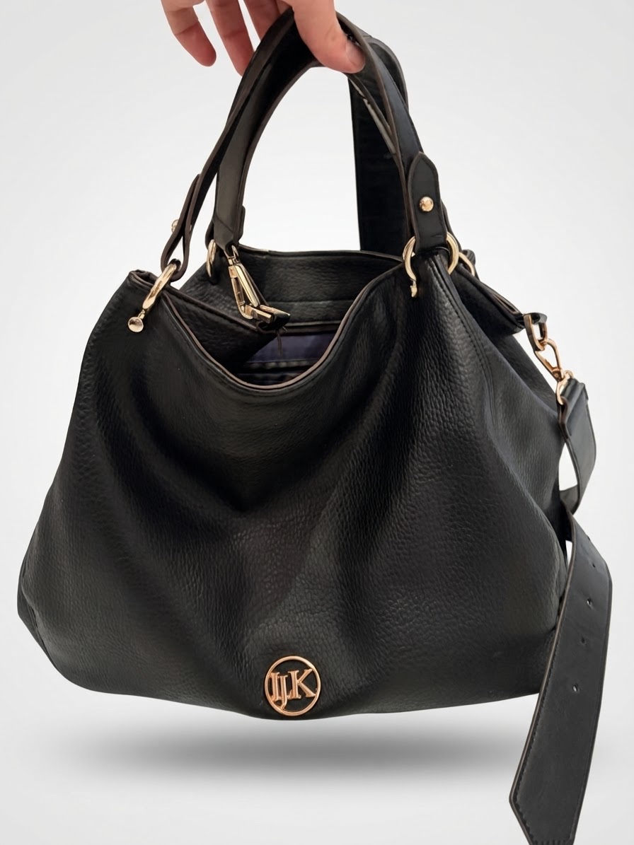 Borsa à épaule Lumberjack noire