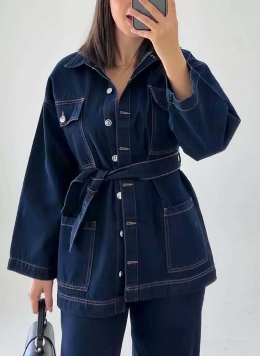 Veste en jean 