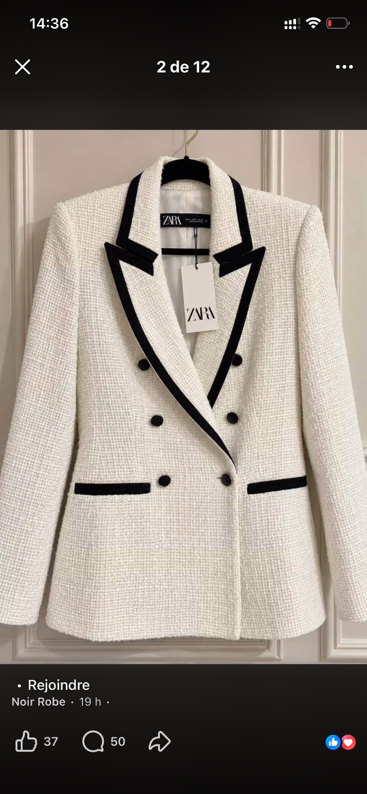 Veste tweed 