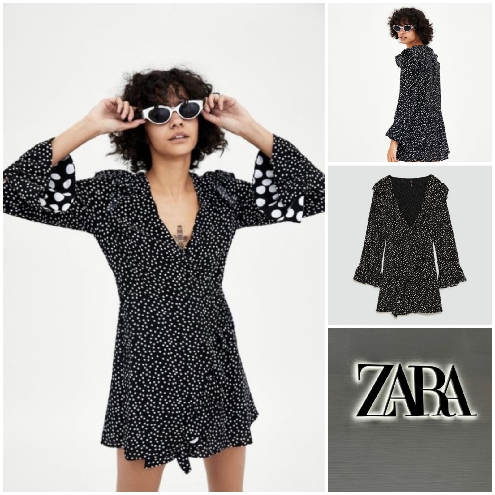 Robe polka dot
